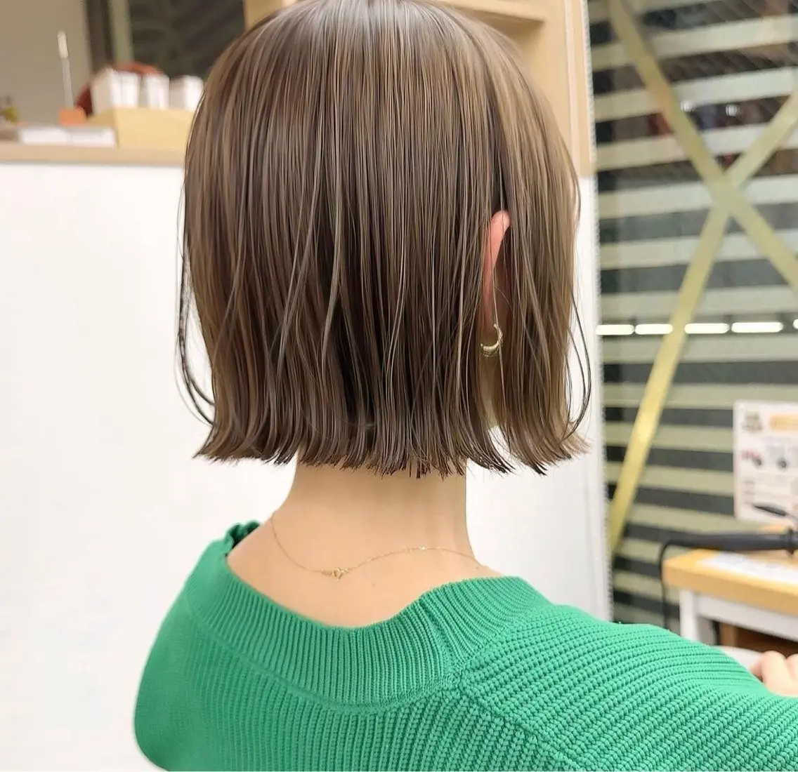 ミディアム 甲斐美月 /Jr.スタイリストのヘアスタイル