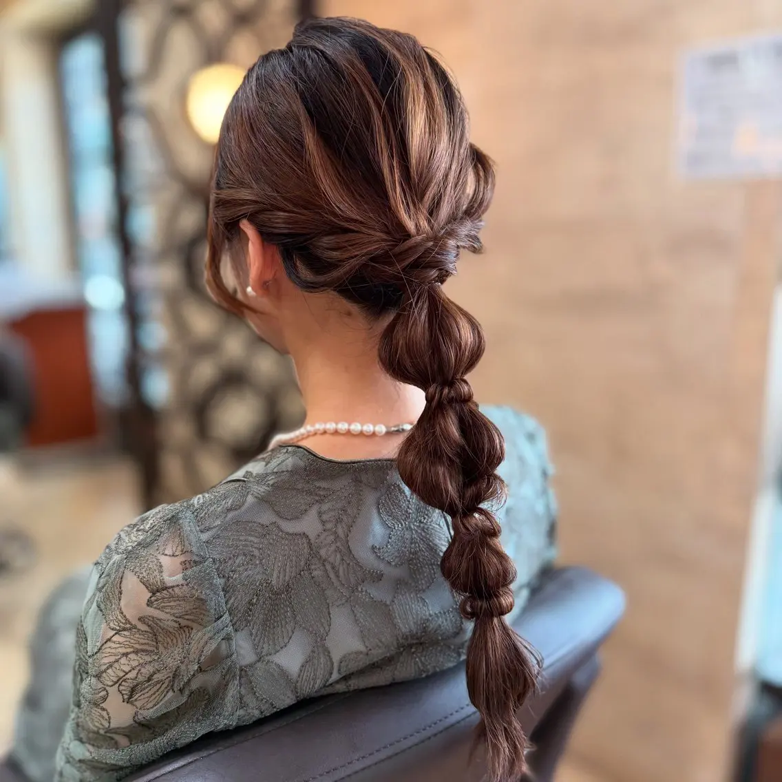 ロング 予約停止 予約不可のヘアスタイル