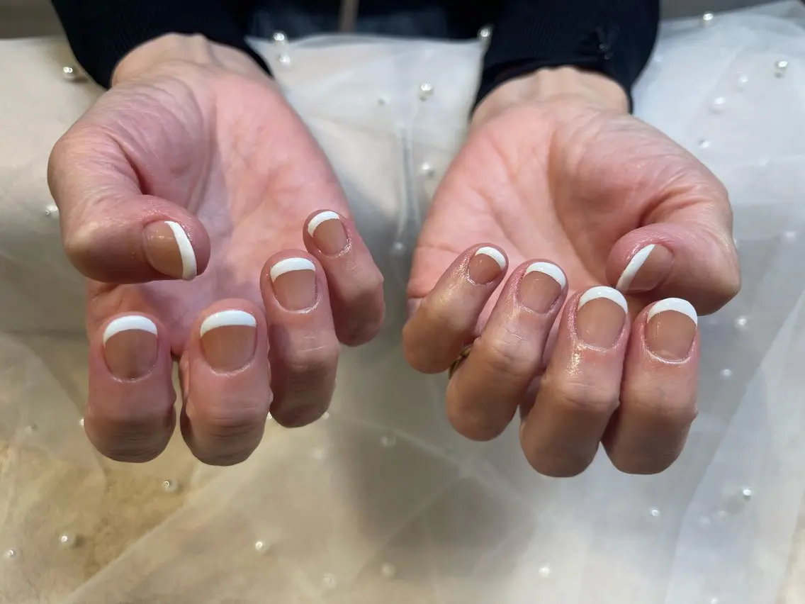 ネイル フレンチネイル i. ayakaのネイルデザイン