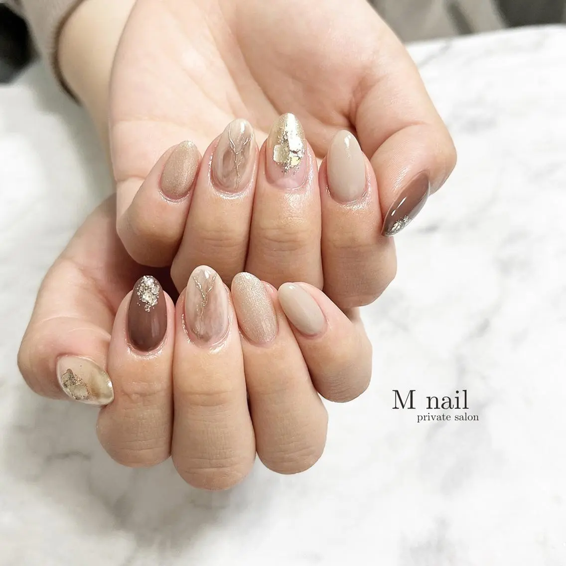 ネイル ハンドネイル M nailのネイルデザイン
