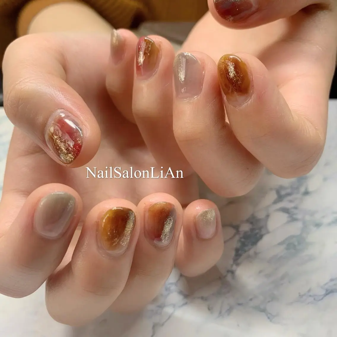 ネイル ハンドネイル NailSalon LiAnのネイルデザイン