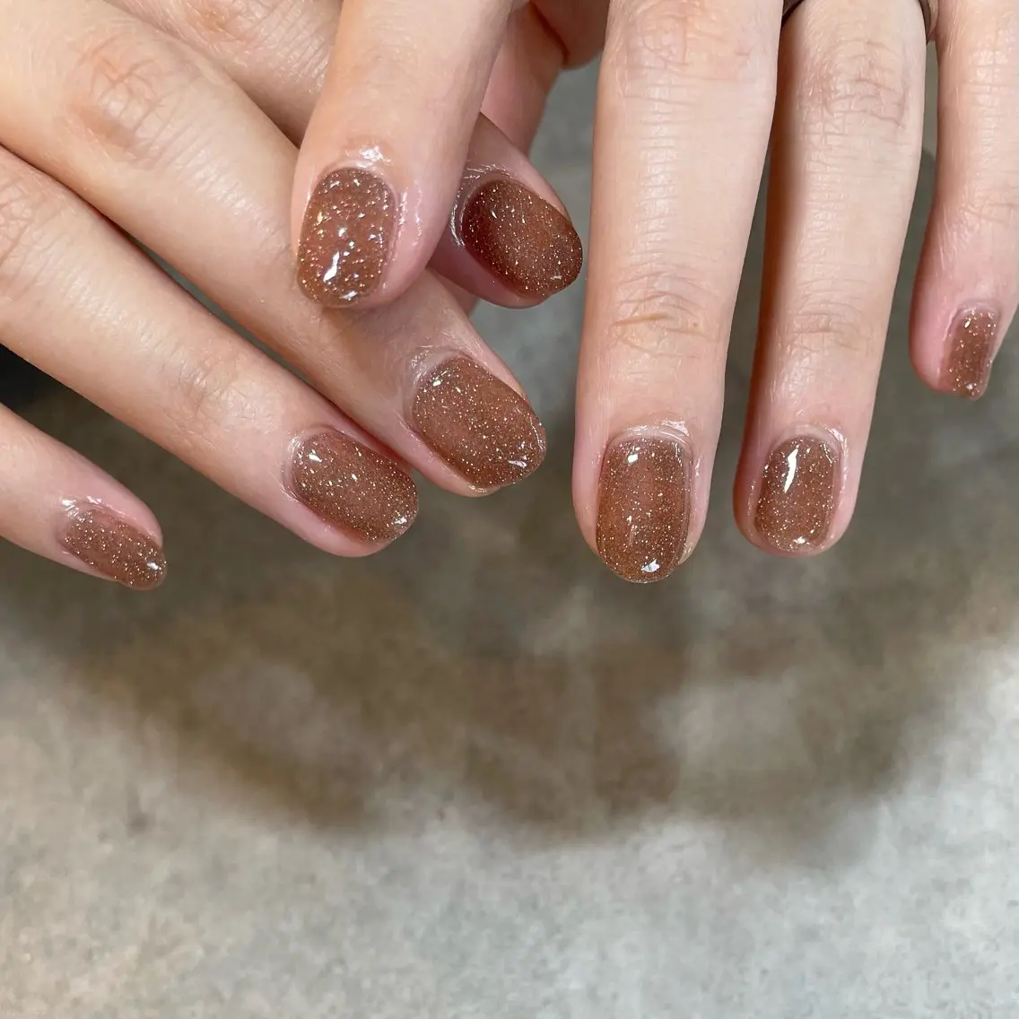 ネイル ブラウン Nail Salon Gummi.のネイルデザイン