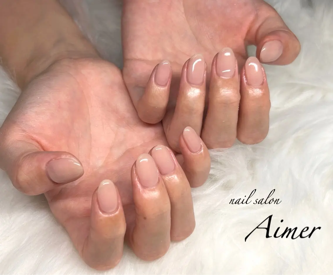 ワンカラーorラメワンカラー💅の写真