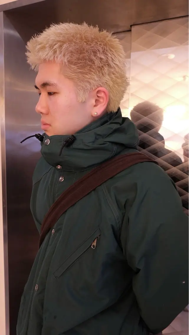 メンズ カット ヘアカラー 福岡美容室ハイトーン koudaiのヘアスタイル
