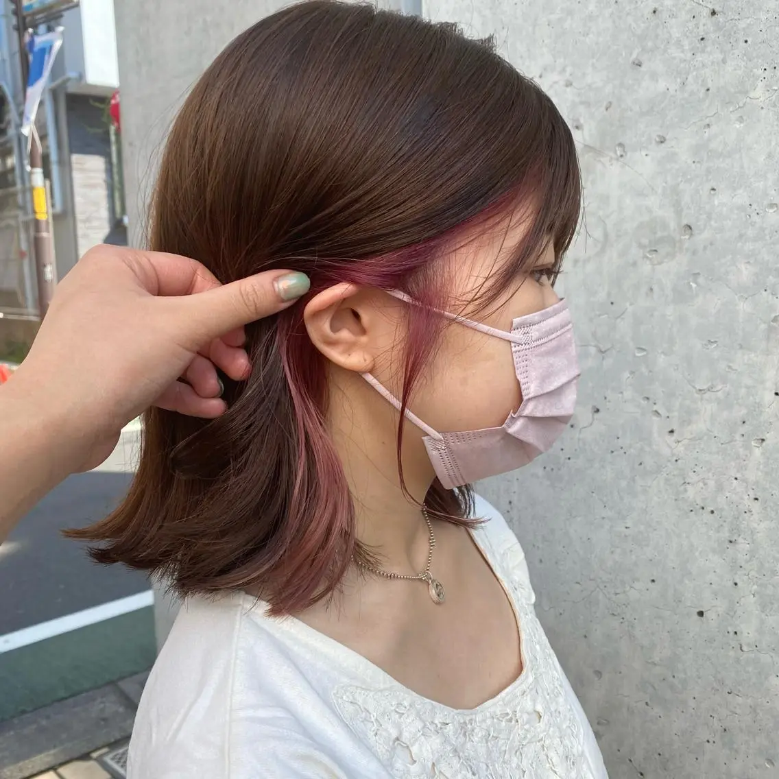 ミディアム カラー 🪭risa 暖色/レイヤー🪭のヘアスタイル