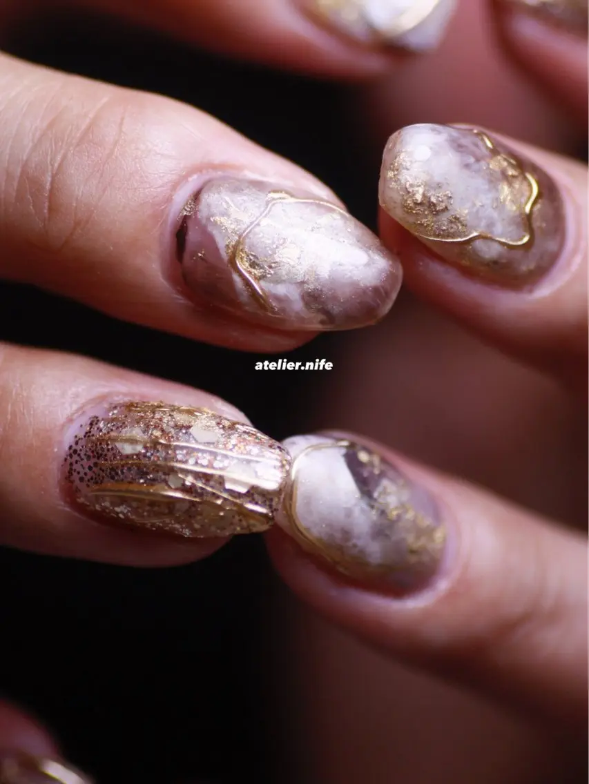 ネイル ハンドネイル atelier nife.のネイルデザイン