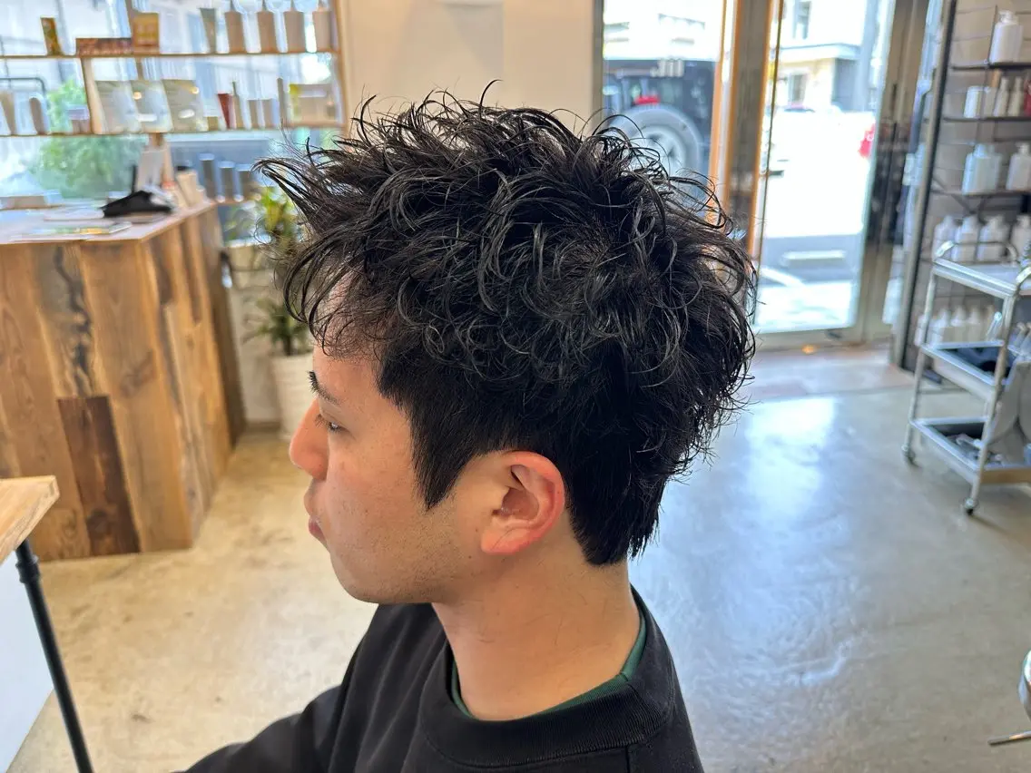 アクティブショートパーマの写真