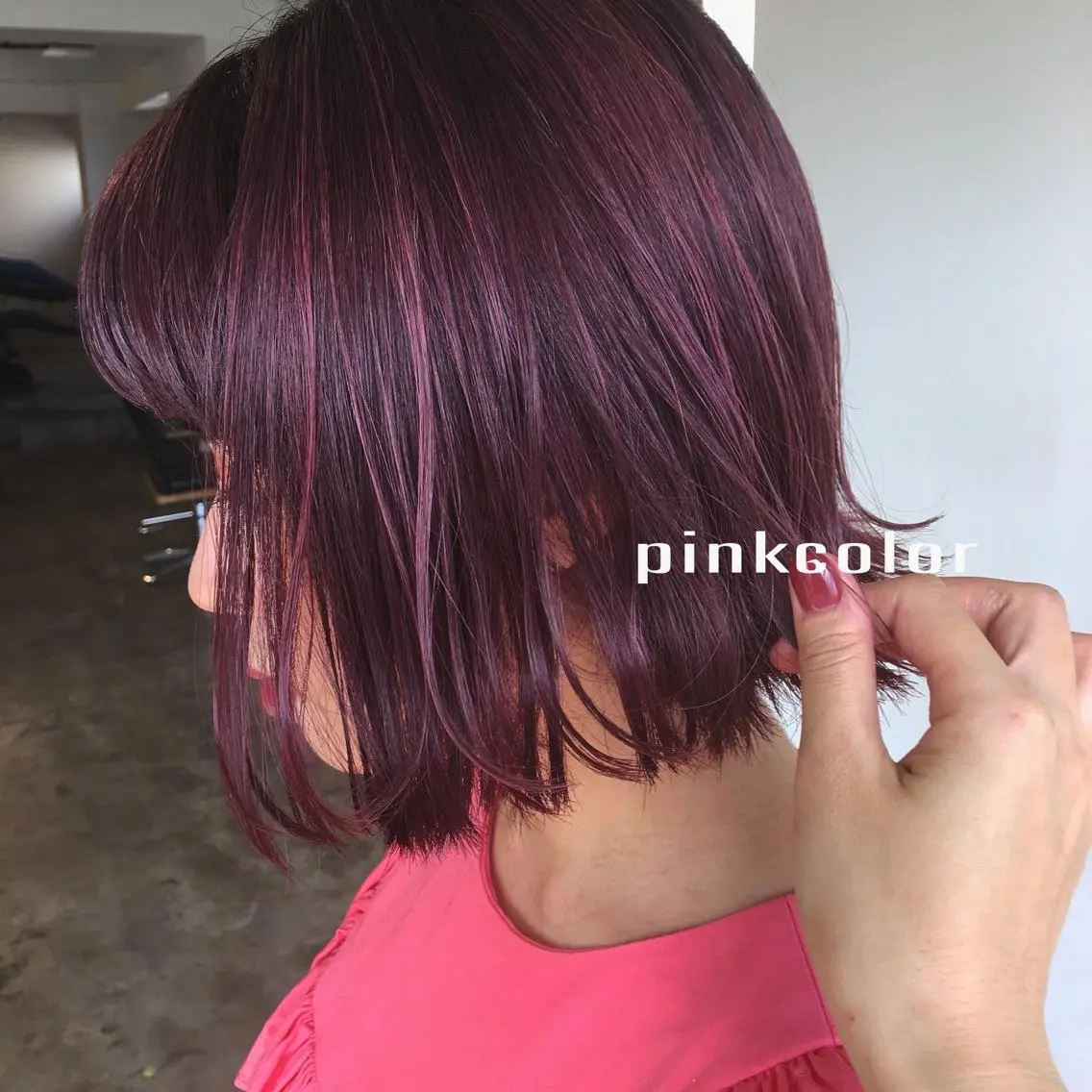 ミディアム etore 矢場町 南沙希のヘアスタイル