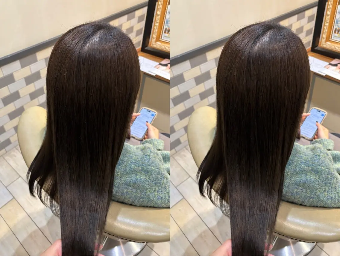ロング カラー 古屋 澪 艶髪カラー✨のヘアスタイル