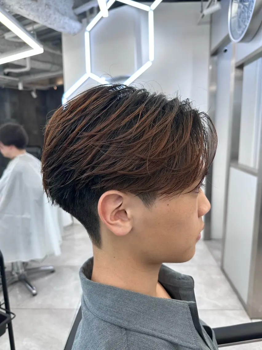 メンズ カット 💎メンズカット /フェザー/細野💎のヘアスタイル