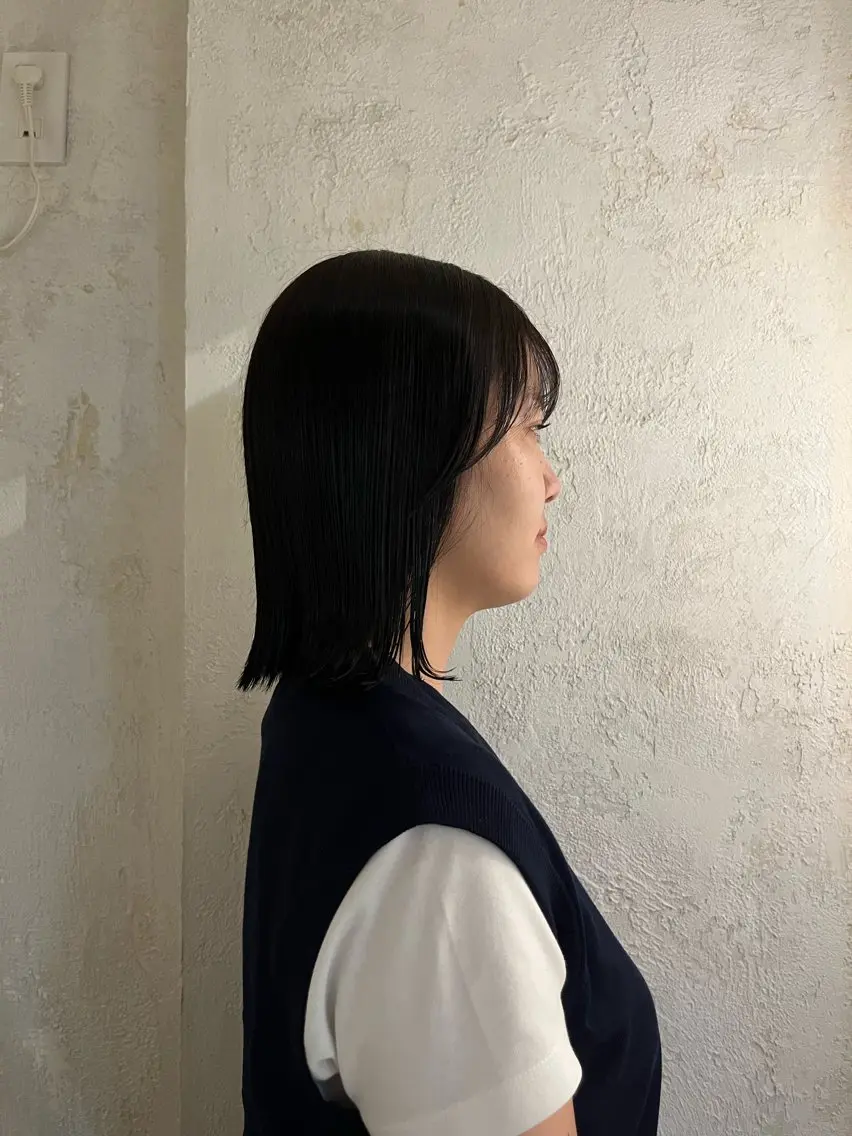 ミディアム 縮毛矯正 Kanoe /モデル募集中のヘアスタイル