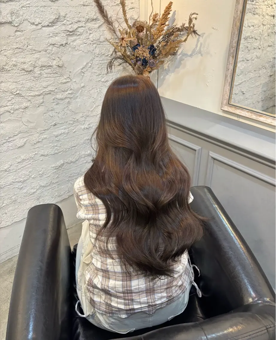 ロング カラー 関口 玲那のヘアスタイル