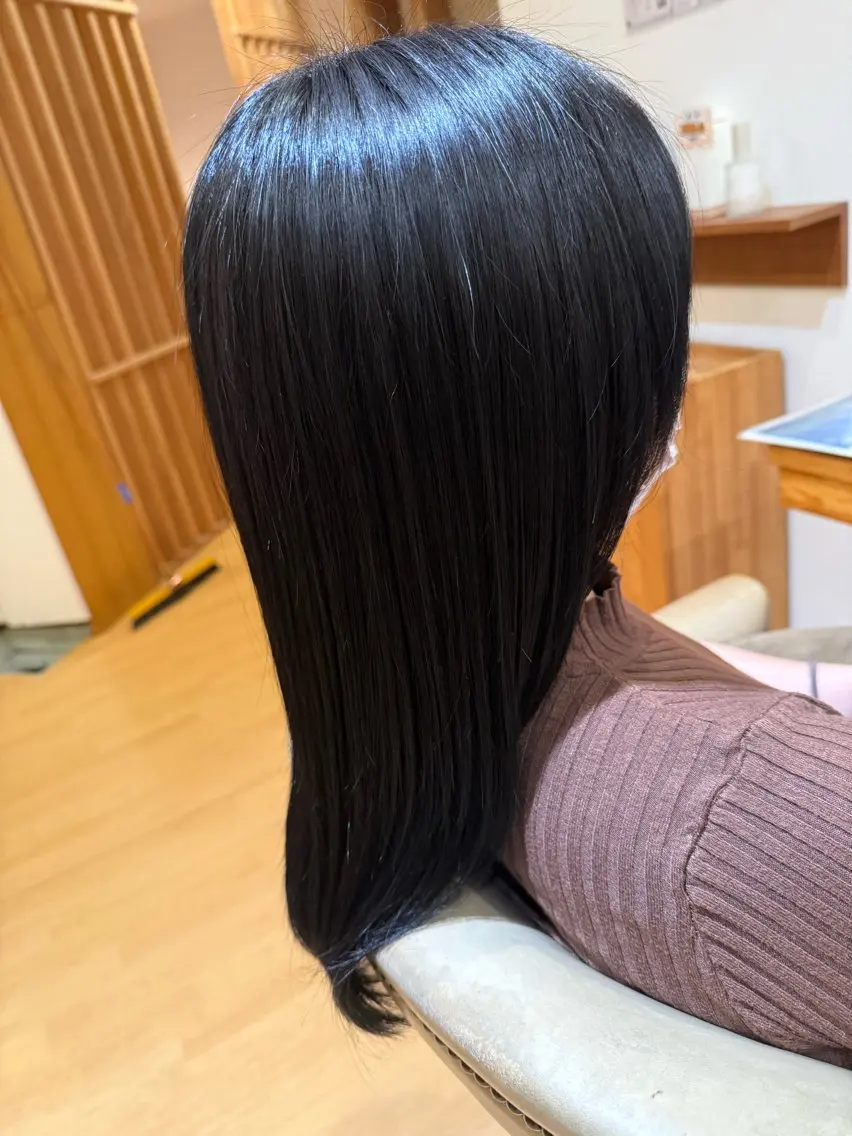 縮毛矯正 濱野 雄大のヘアスタイル