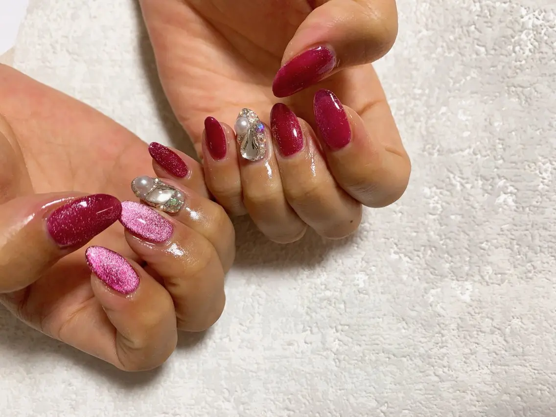 ネイル ジェルネイル 韓国ネイル メンズネイル パラジェル ブライダルネイル kiki nail たまプラーザのネイルデザイン