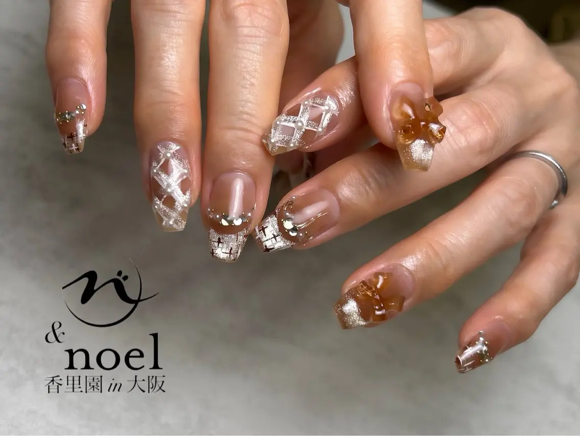 ネイル ハンドネイル もも 🍑のネイルデザイン