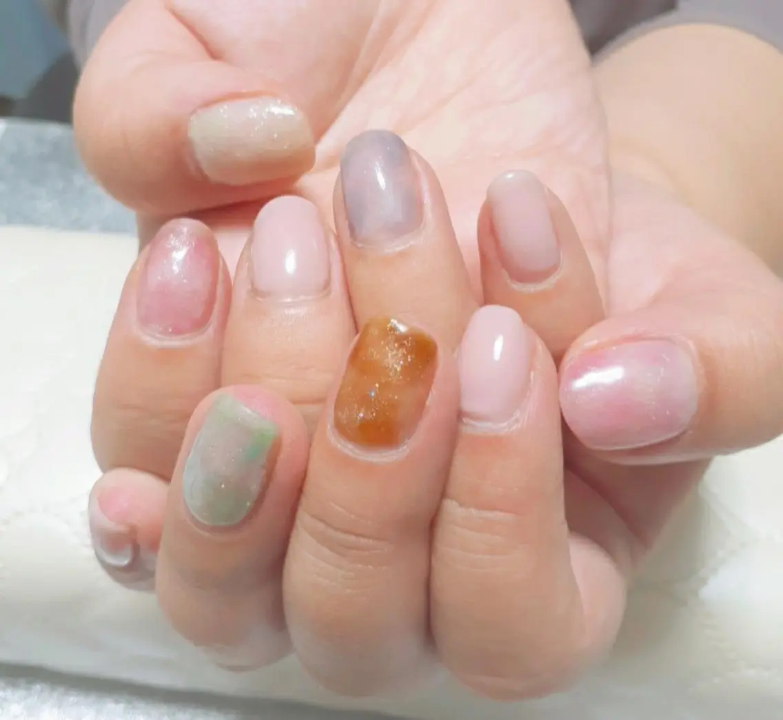 ネイル 鈴木 憂維のネイルデザイン