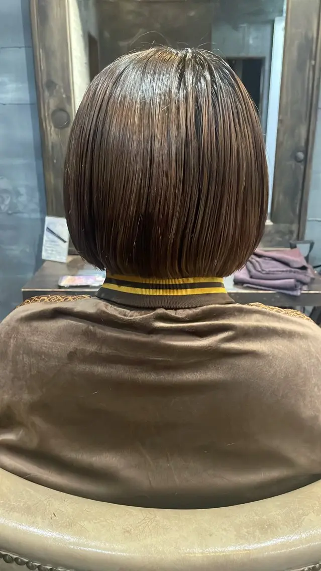 ショート ボブ HAIRLABO 篠崎空竜のヘアスタイル