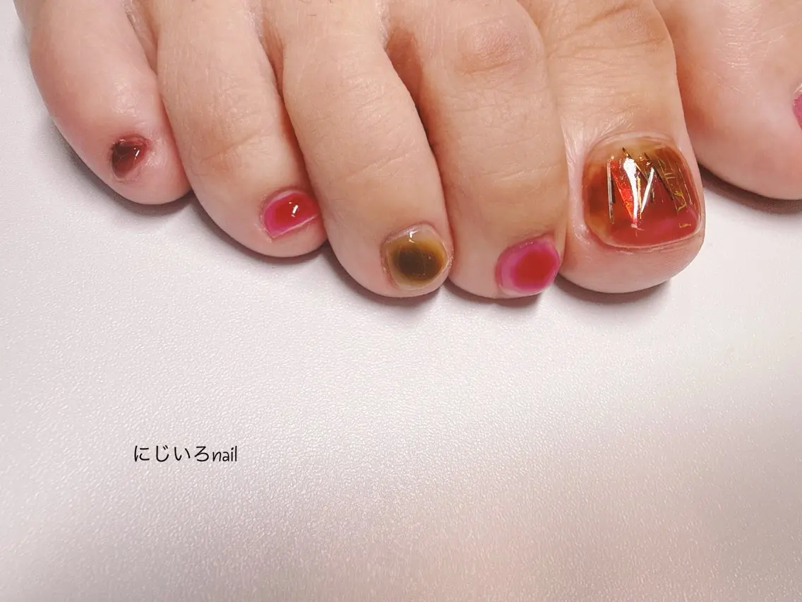 ネイル にじいろ nailのネイルデザイン