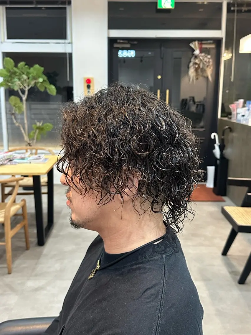 カラー パーマ メンズ 熊本メンズ/オークス /坂嶋大飛のヘアスタイル