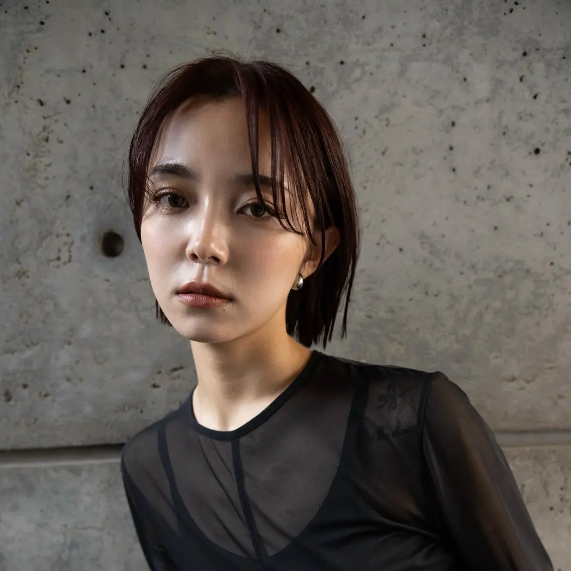 ミディアム SHUN/ レイヤーカットのヘアスタイル