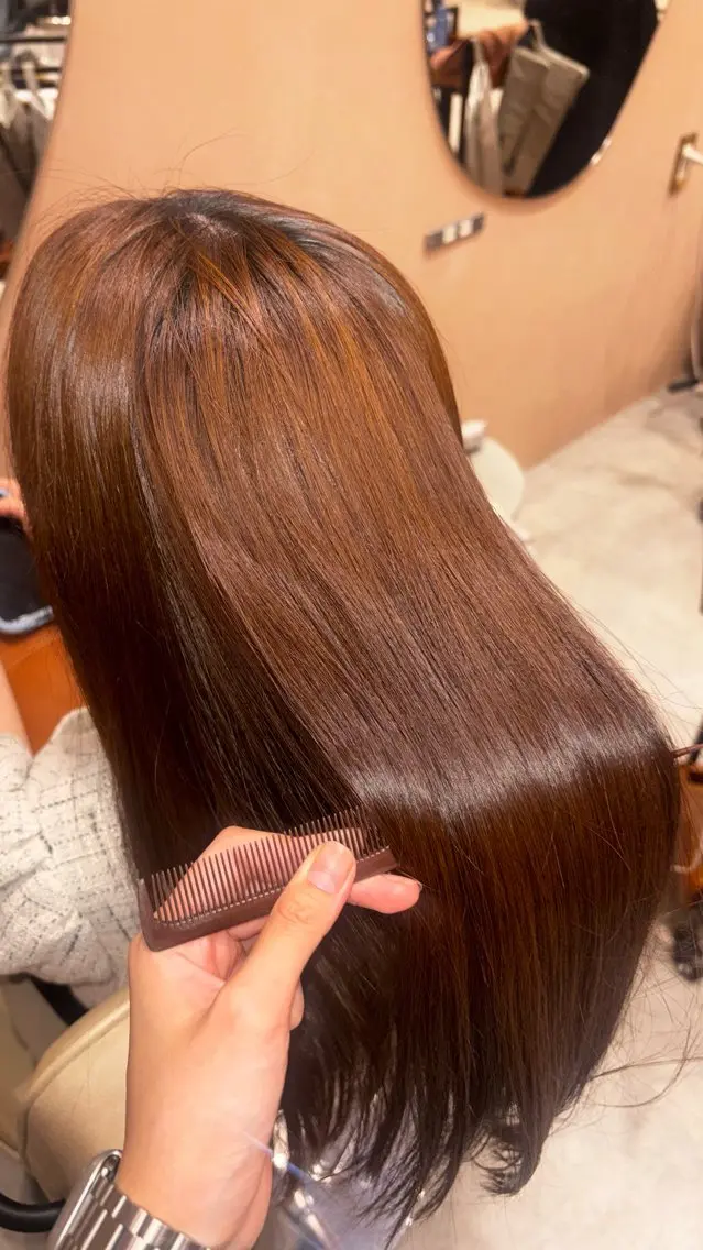 ロング トリートメント 💙まの/ 透明感カラー💙のヘアスタイル