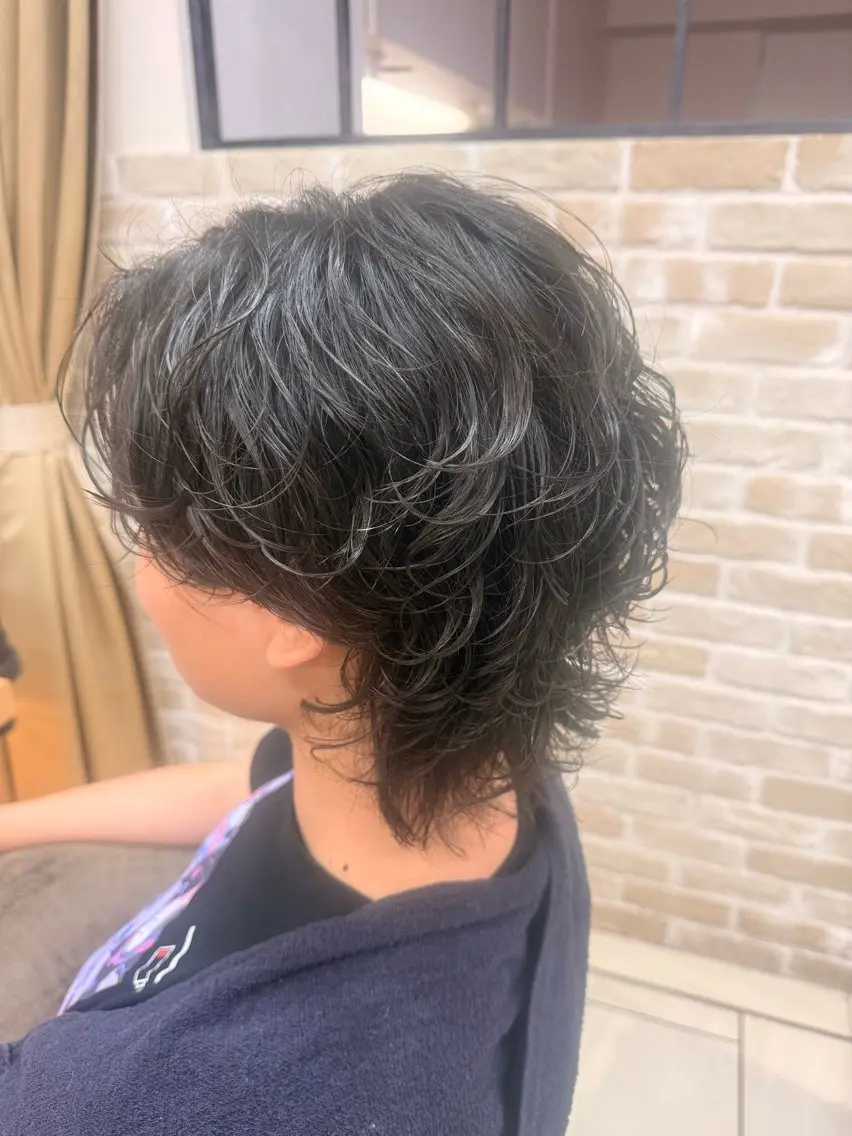 パーマ メンズ メンズカット/ Miiのヘアスタイル