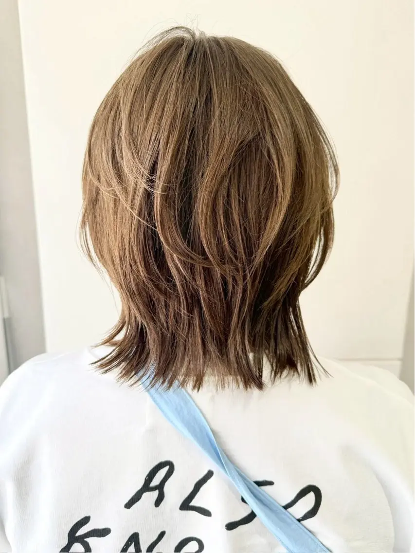 カラー 天王町×似合わせ カラー×喜納彬斗のヘアスタイル