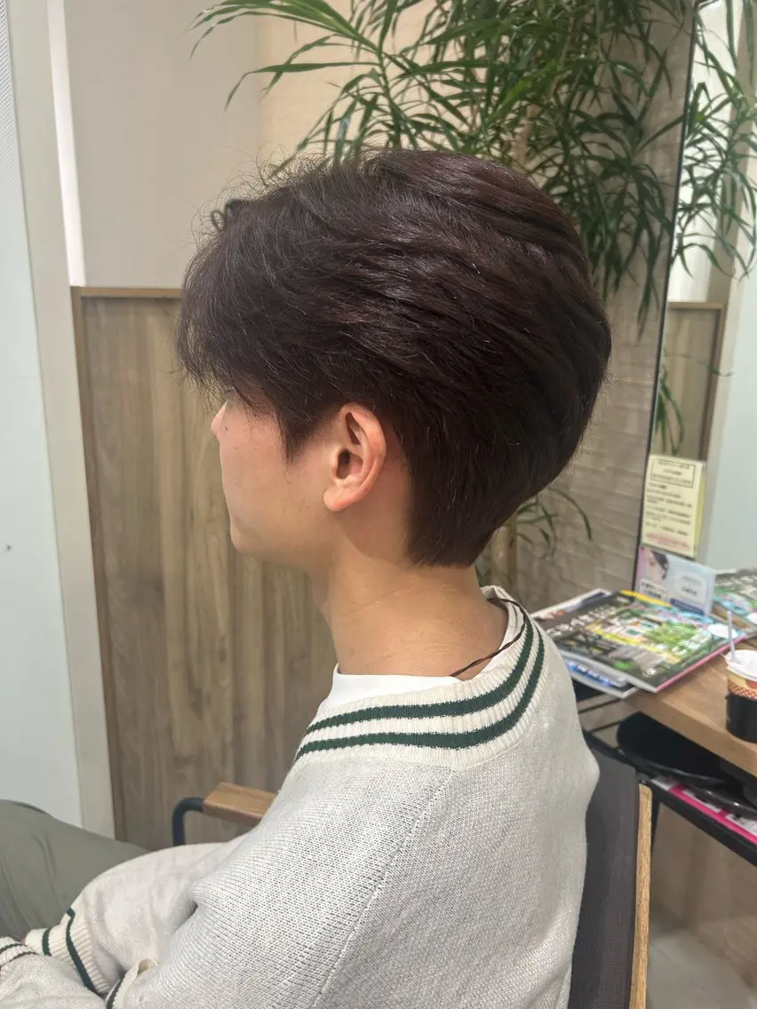 ショート カラー メンズ カット ヘアカラー 🫧透明感カラー/ 青山瑞季🫧のヘアスタイル