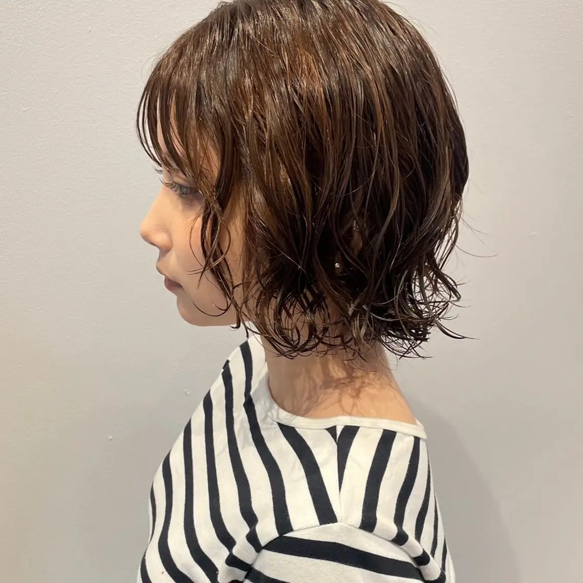 パーマ ボブ カット パーマ haruna / Toruveのヘアスタイル