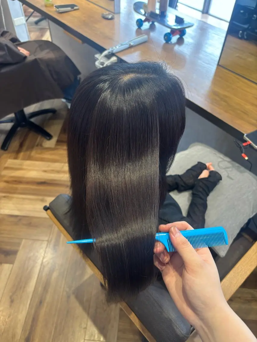 ロング カラー りんと 🩷🦋のヘアスタイル