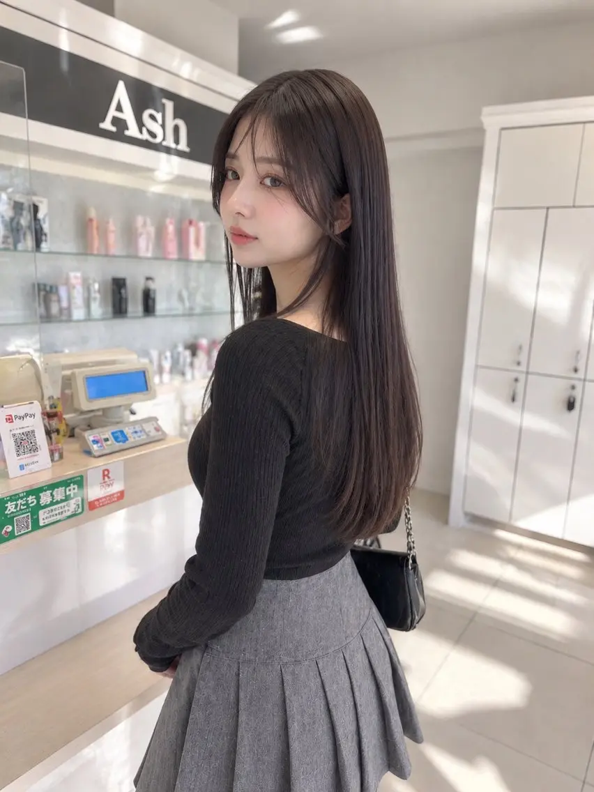 ロング カット トリートメント 金子 直樹のヘアスタイル