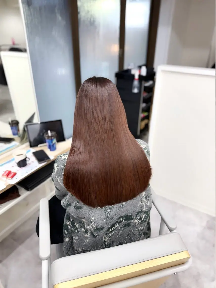 【ミニモ限定】Cut+髪質改善縮毛矯正+Tr【35%OFF】の写真