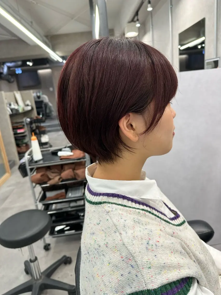 ショート カット カット1,100 🎀/𝐚𝐨𝐢のヘアスタイル