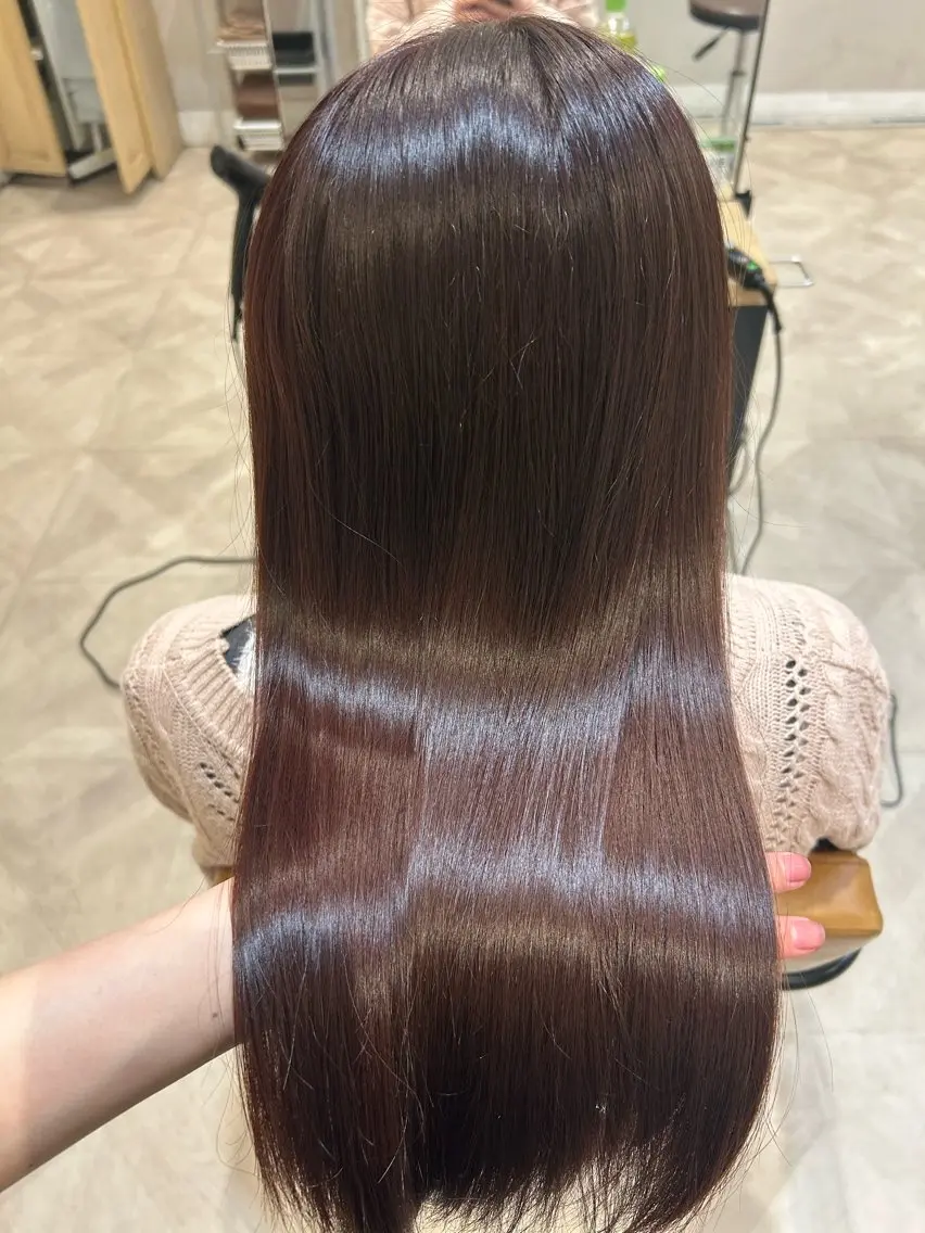 ロング カラー ヘアカラー 小川 ルミナのヘアスタイル