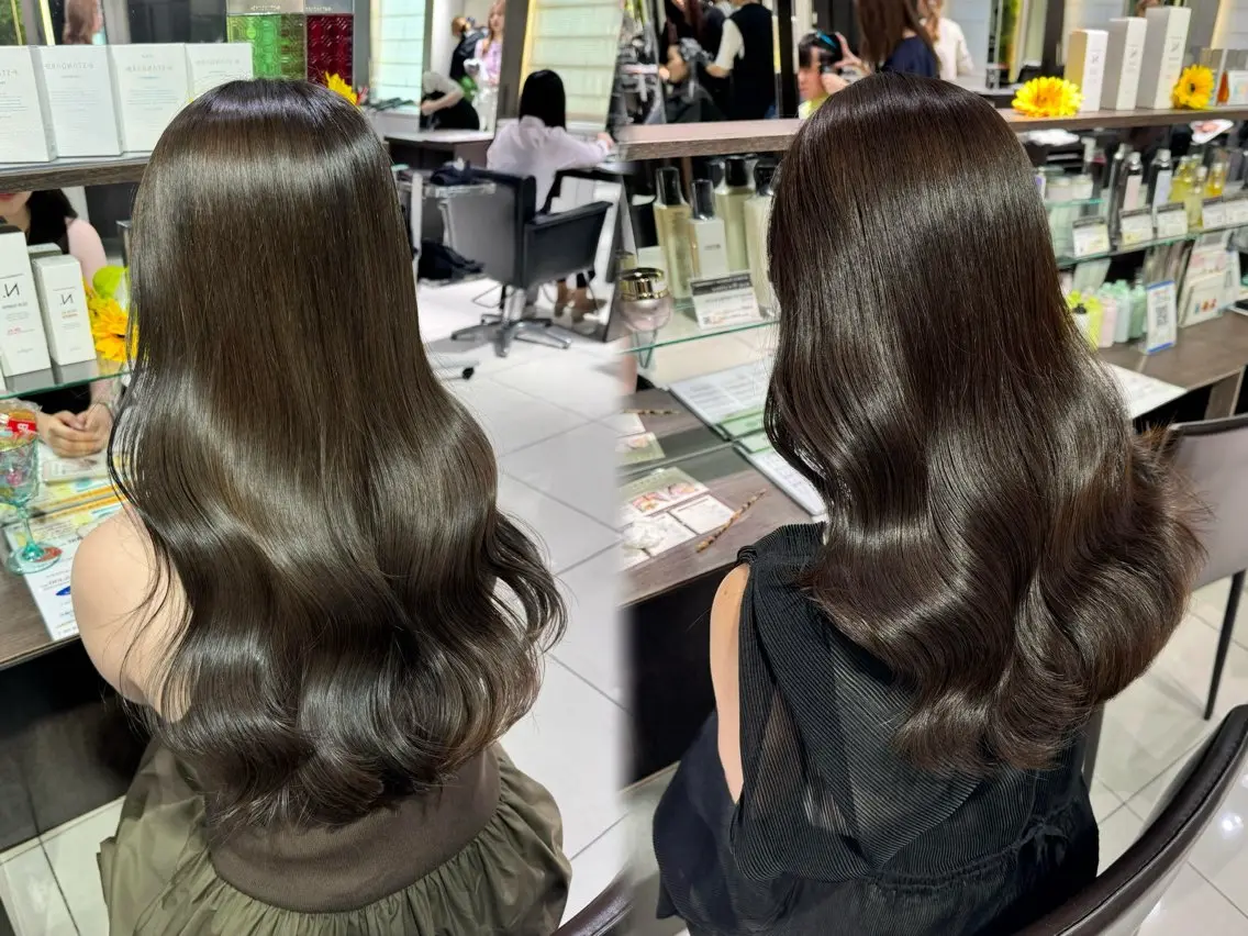 カラー トリートメント みすず/似合わせ カラーのヘアスタイル