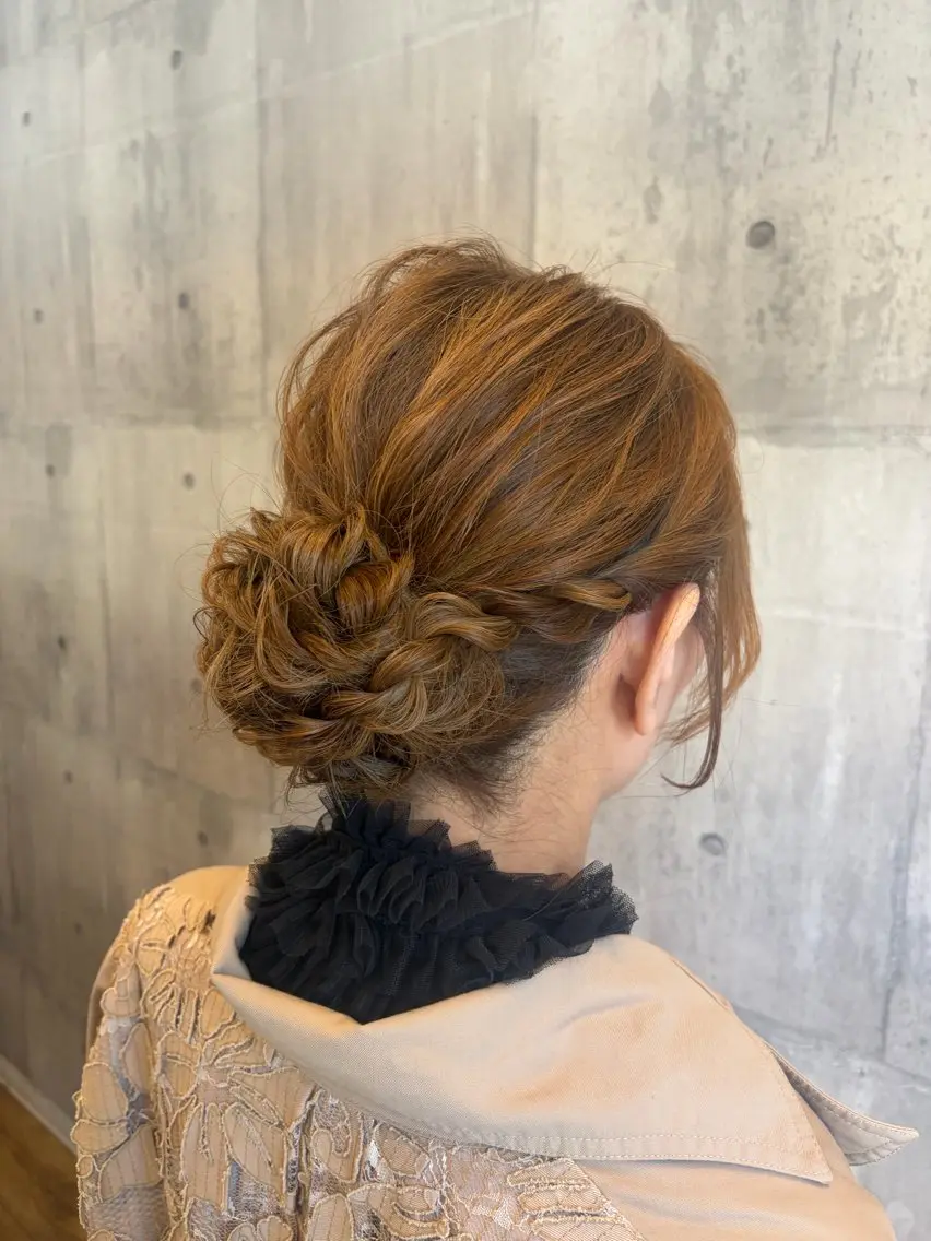 ヘアアレンジ ヘアセット 加藤 つばさのヘアスタイル