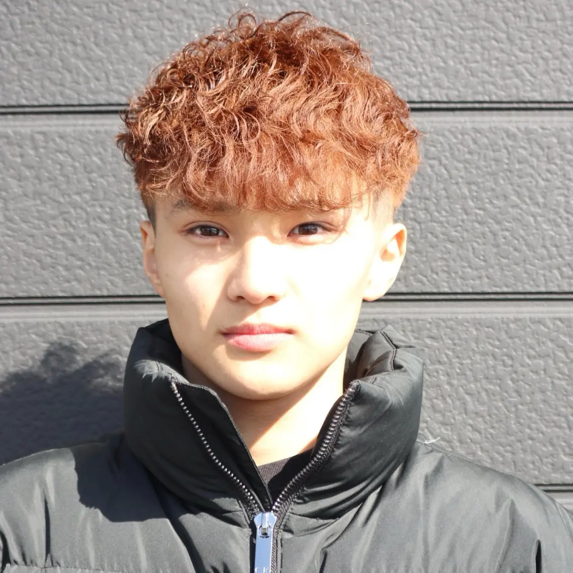 カラー メンズ メンズブリーチ 黒髪 ブリーチ ブルーカラー ブルーブラック ヘアカラー ⭐️フウタ⭐️/郡山 /透明感カラーのヘアスタイル