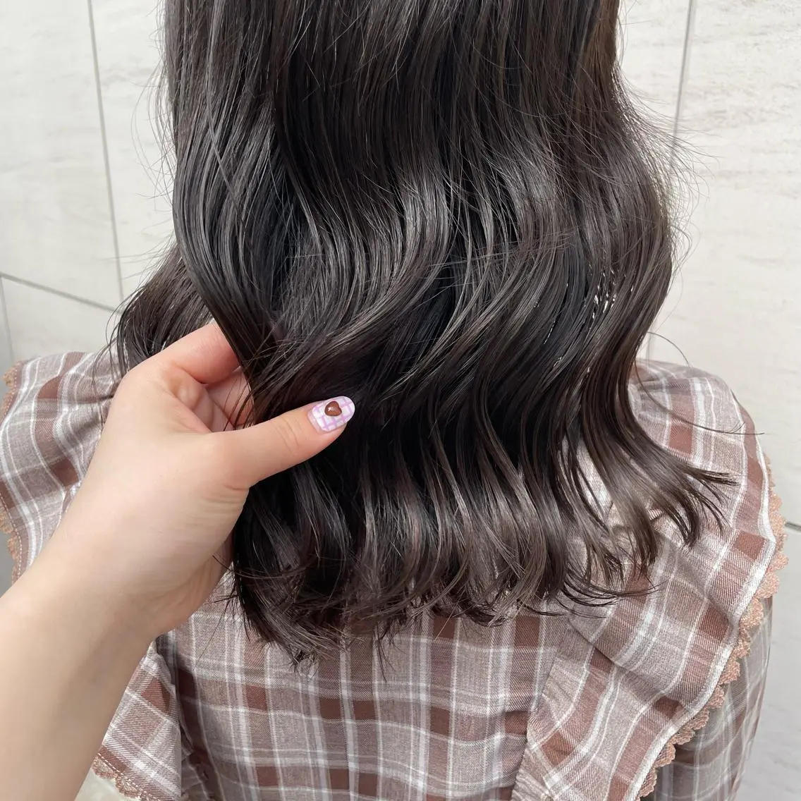 セミロング カラー 🎀 原宿/ブリーチ 🎀 ♡Reina♡のヘアスタイル