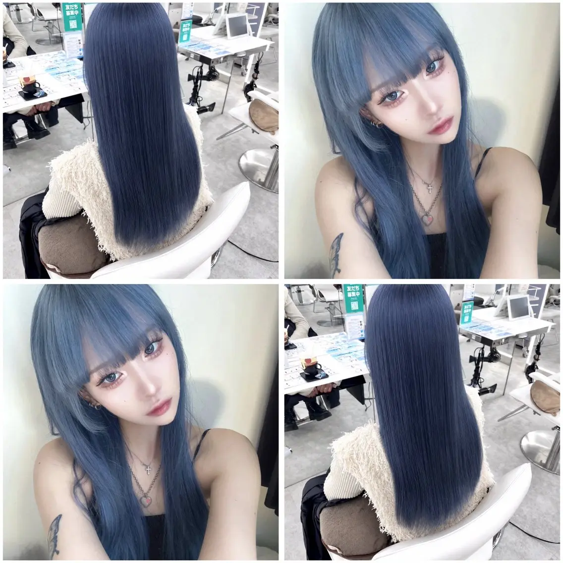 ロング カラー ハイトーンカラー ハイトーン/レイヤー 🇰🇷RYUKIのヘアスタイル