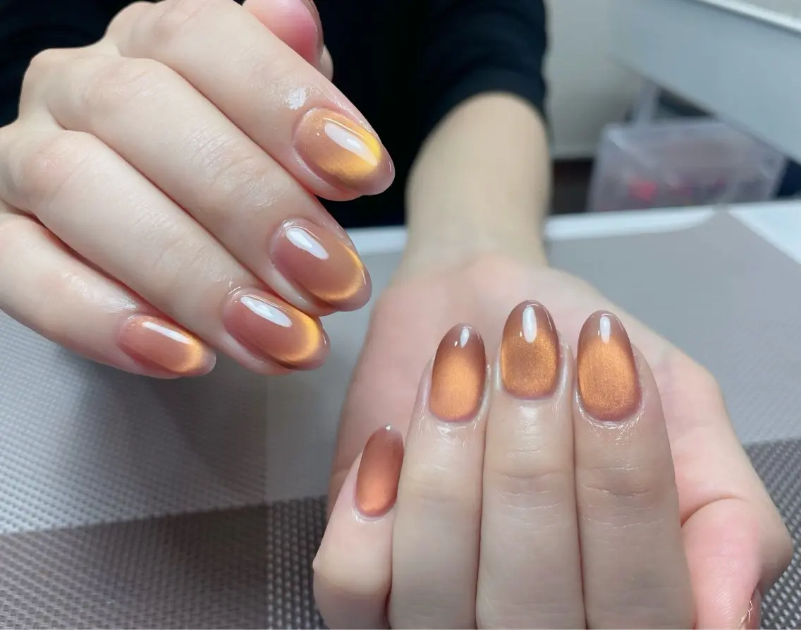 ネイル フレンチネイル ガーリー ハート キラキラネイル 韓国ネイル 中野駅から2分 MEO NAILのネイルデザイン