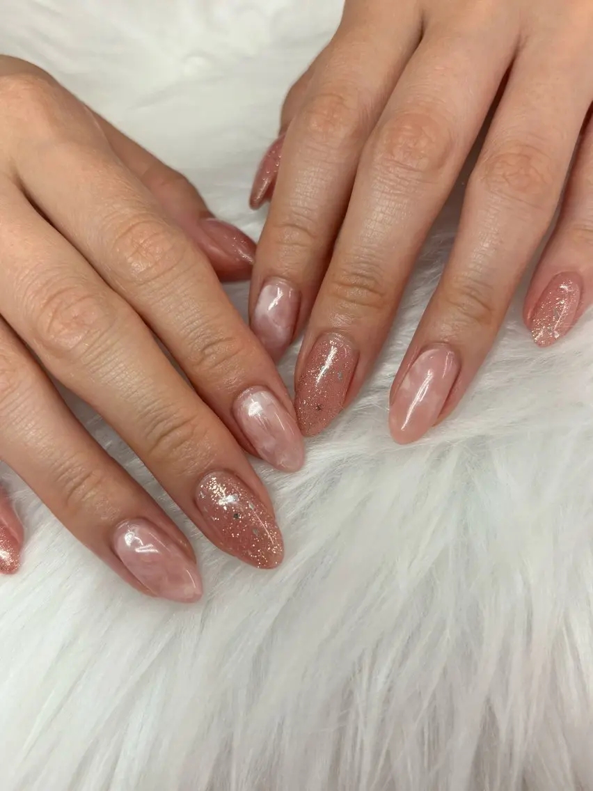 セミロング aoz asukaのネイルデザイン
