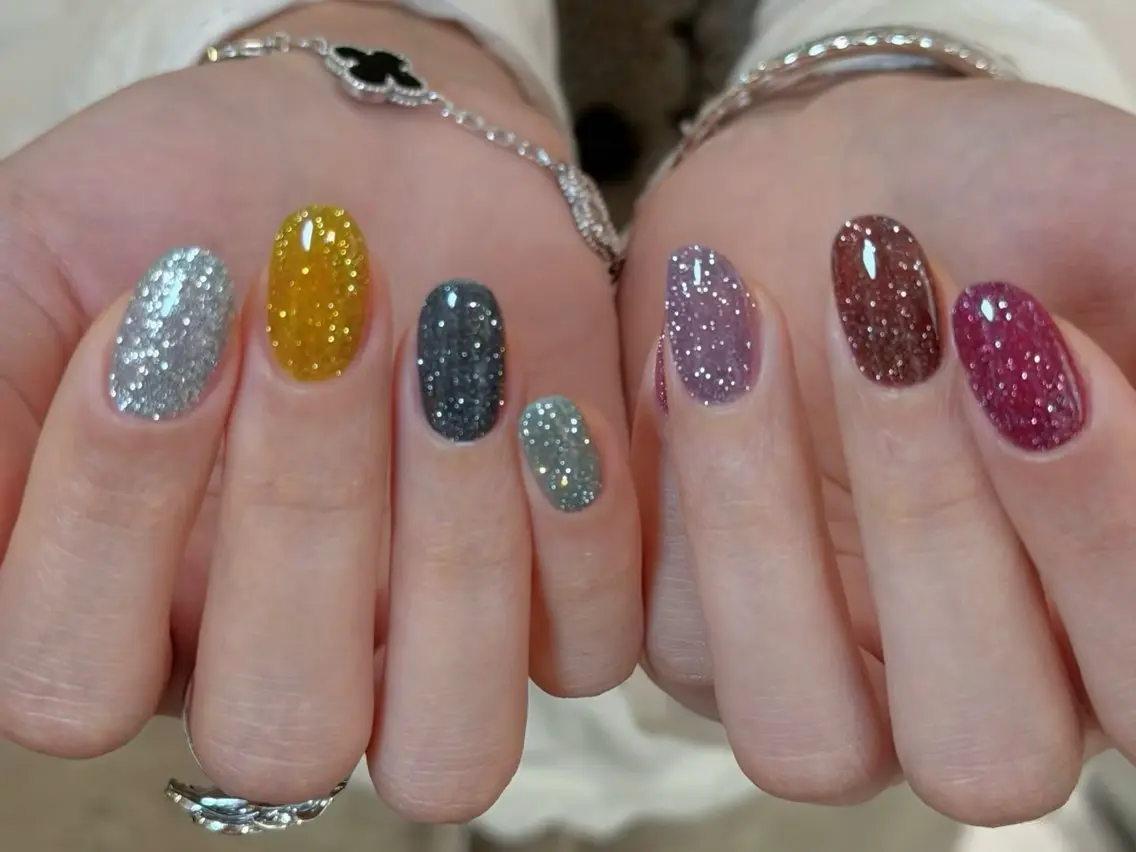 ネイル フレンチネイル マグネットネイル 持ち込み ニュアンスネイル ワンカラーネイル ハンドネイル LINEA.nail Miyukiのネイルデザイン