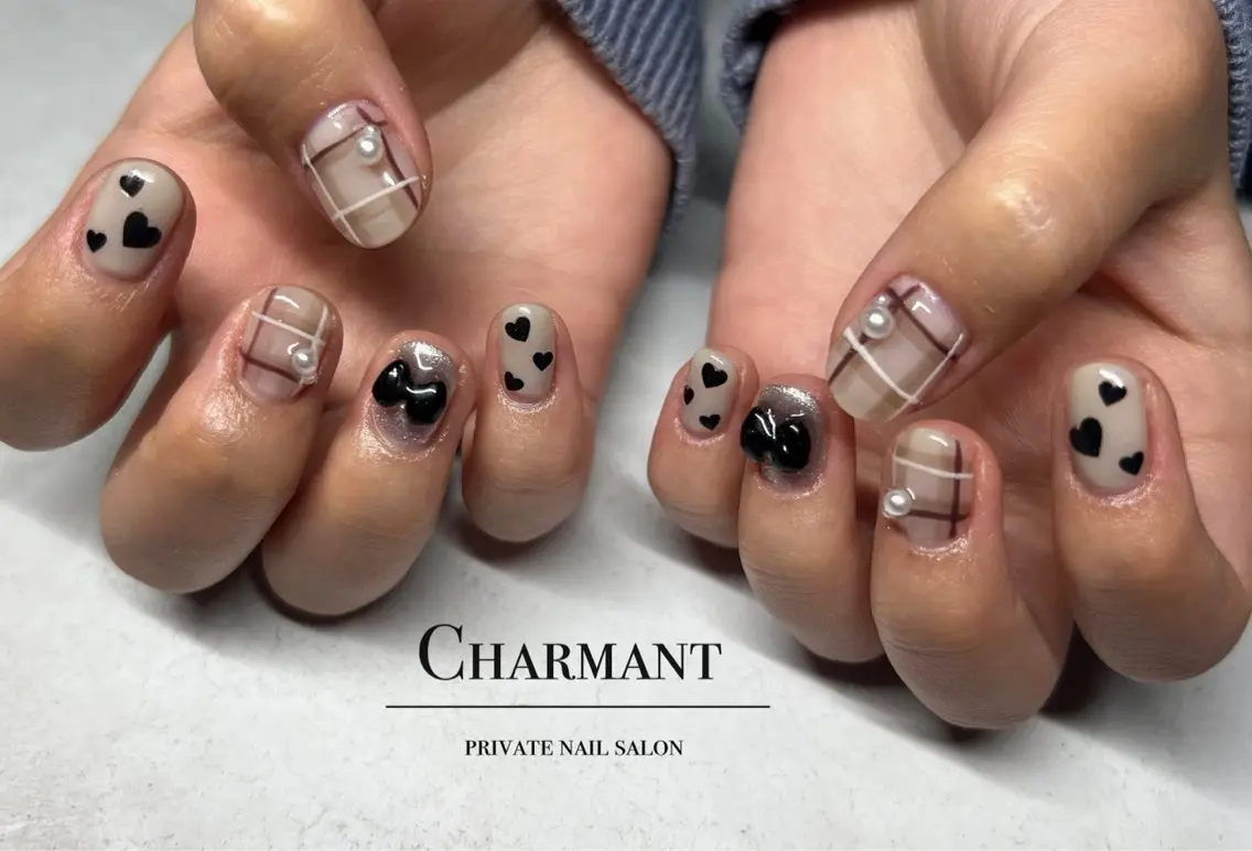 ネイル ハンドネイル Minako 【Charmant】のネイルデザイン
