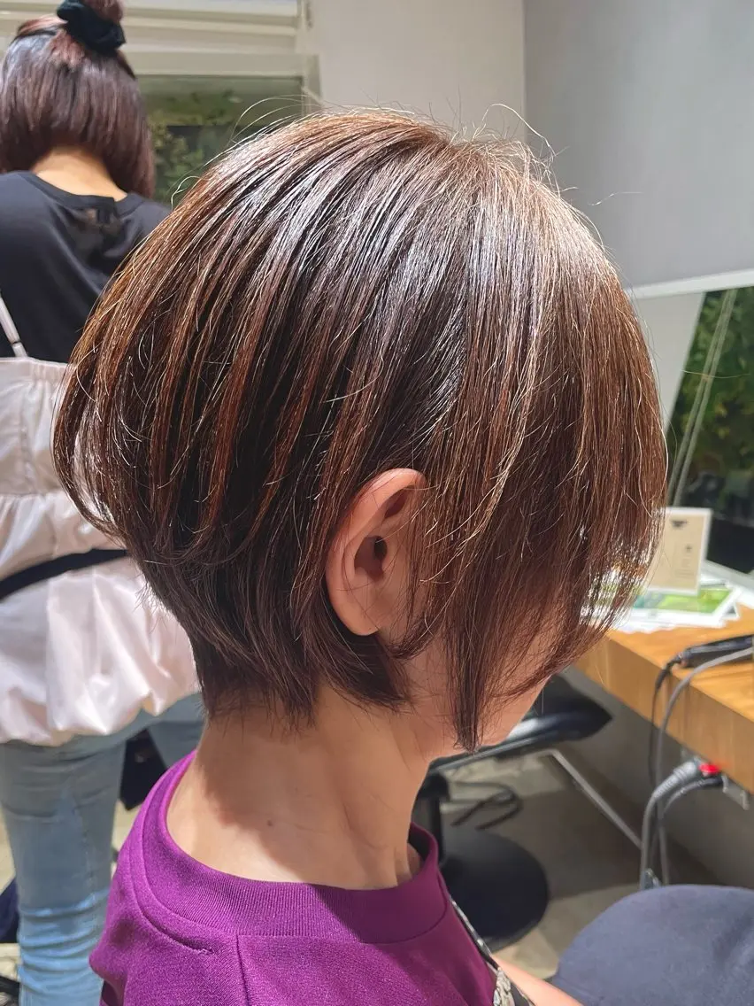 ショート 田口 純怜のヘアスタイル