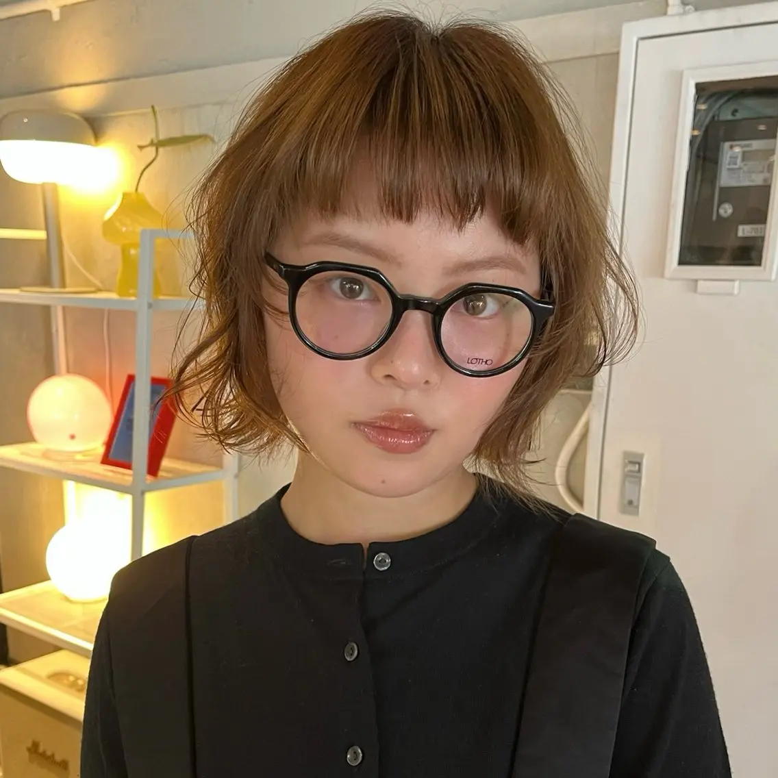 ショート カラー カット トリートメント ヘアセット ボブハイトーン🦖 デザインMAMIのヘアスタイル