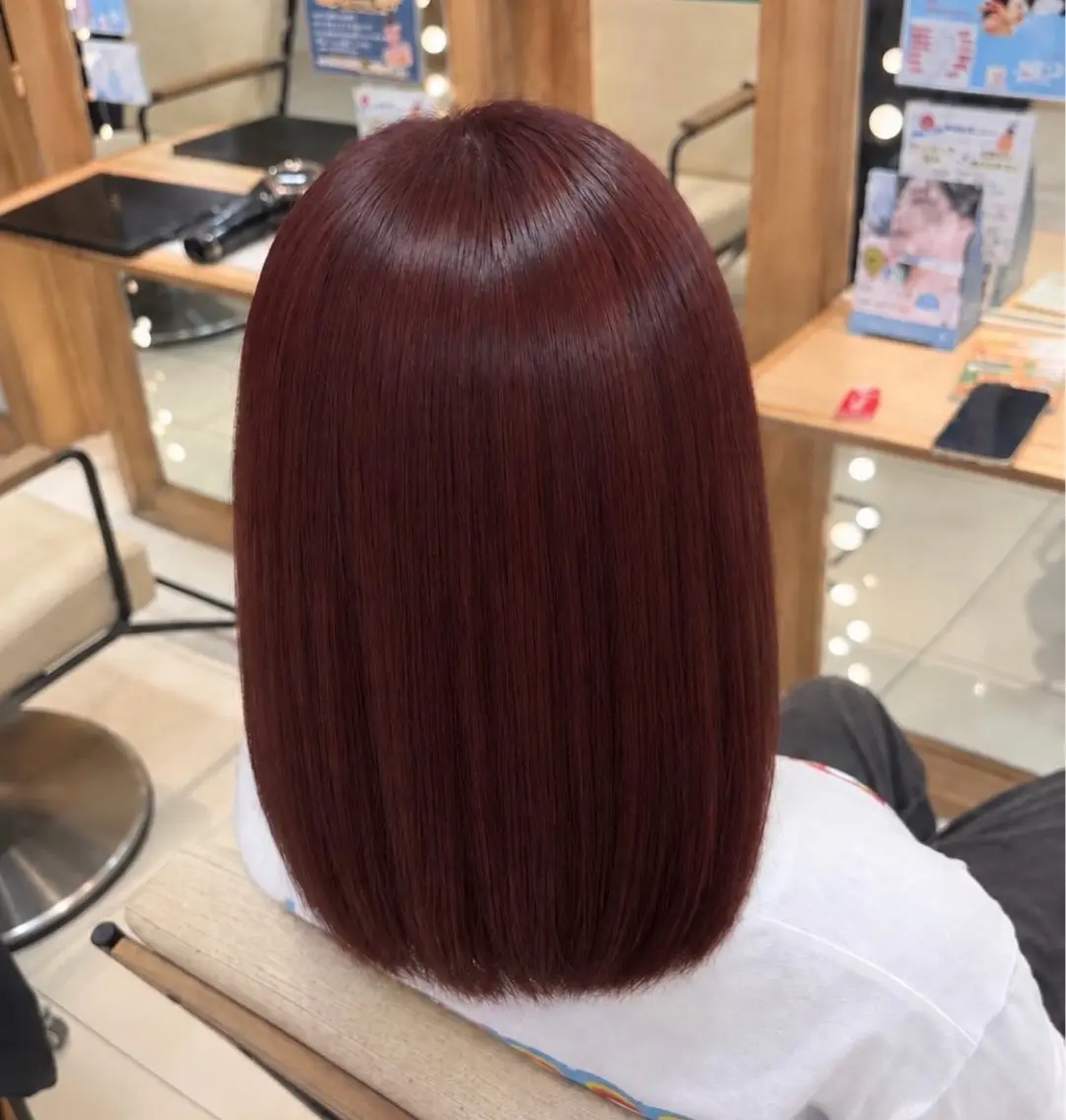 カラー ブリーチ ダブルカラー ヘアカラー 髪質改善🫧/ カラー💗/ あんずのヘアスタイル