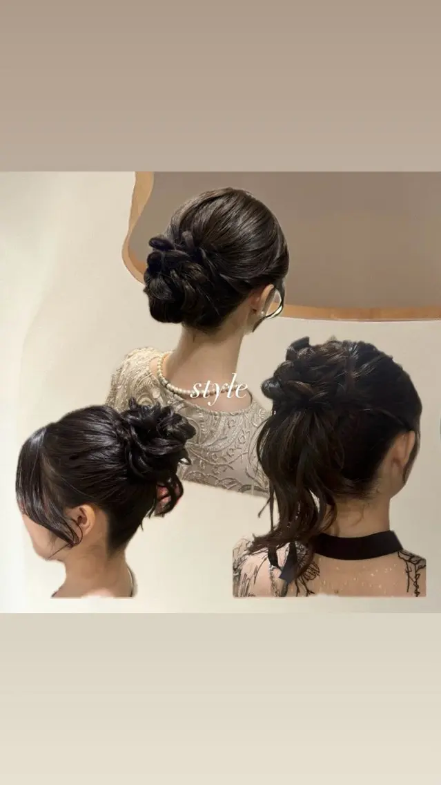 ヘアアレンジ ヘアセット 🪞艶カラー/ Madoka🪞のヘアスタイル