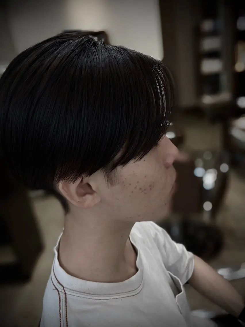 メンズ カット 平野 友誠のヘアスタイル
