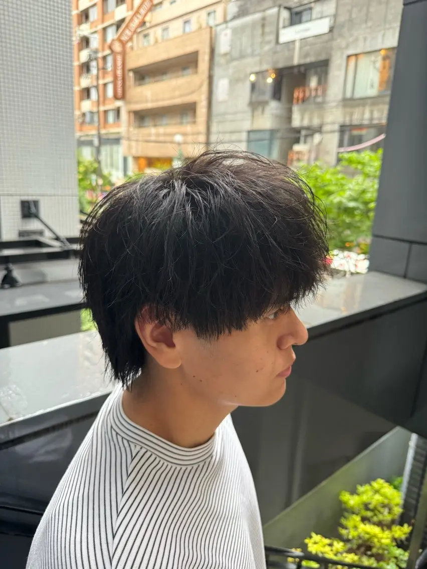 メンズ カット ヘッドスパ 河野 悠のヘアスタイル
