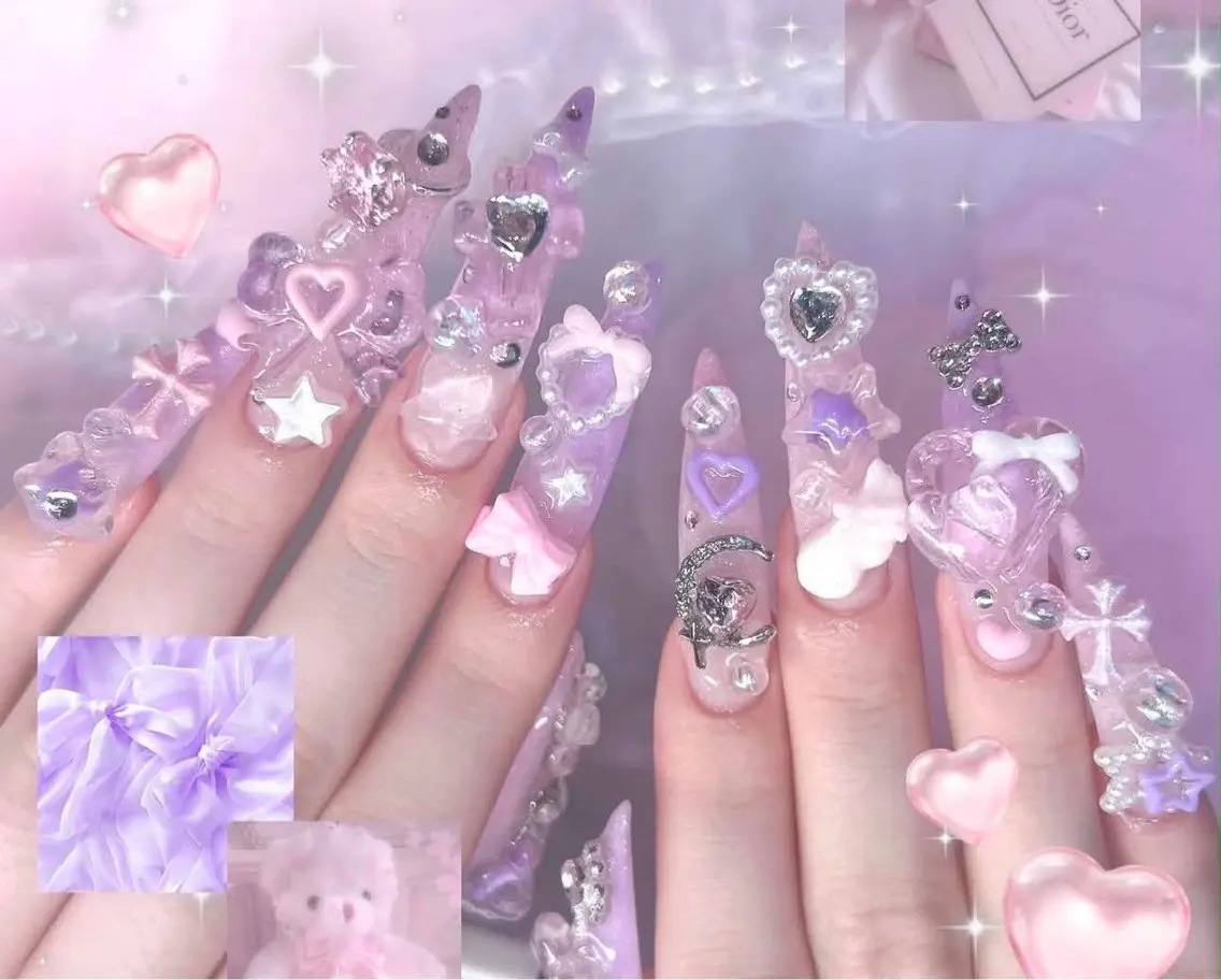 ネイル チークネイル フレンチネイル キラキラネイル 韓国ネイル マグネットネイル ハンドネイル Sakura h.babynailのネイルデザイン